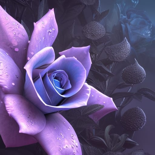 Light Purple Rose