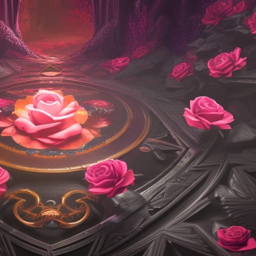 Pink Rose Path