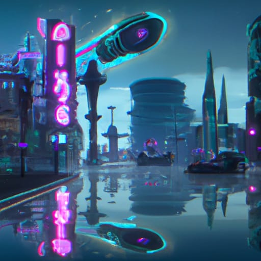 Futuristic City Streets