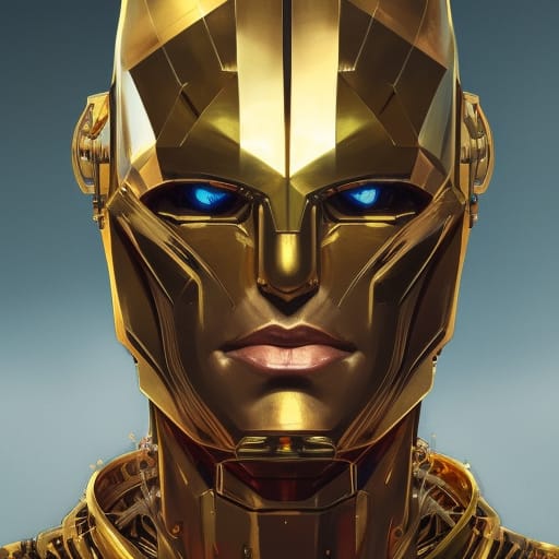 Gold Cyborg