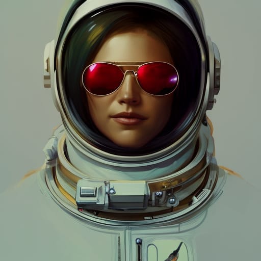 Astronaut Lady