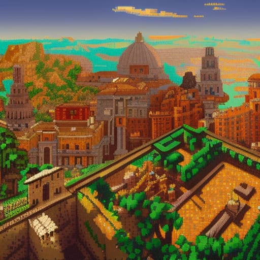 Pixel Ancient City