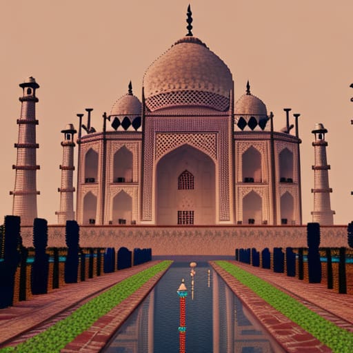 Taj Mahal Garden