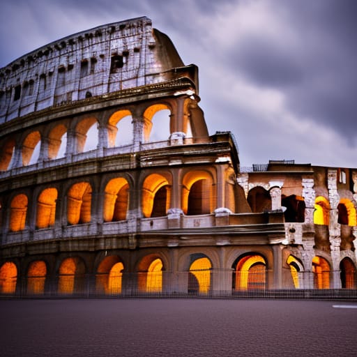 The Colosseum at Night