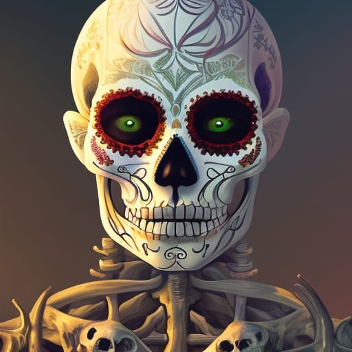 Day of The Dead Skeleton