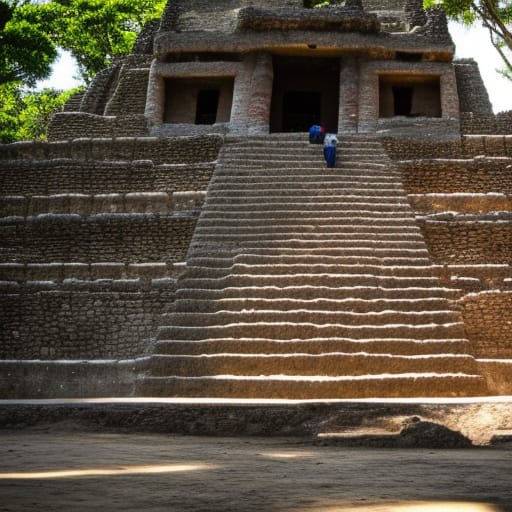 Jungle Mayan Pyramid