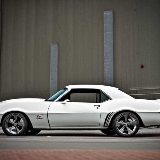 White Dodge Charger