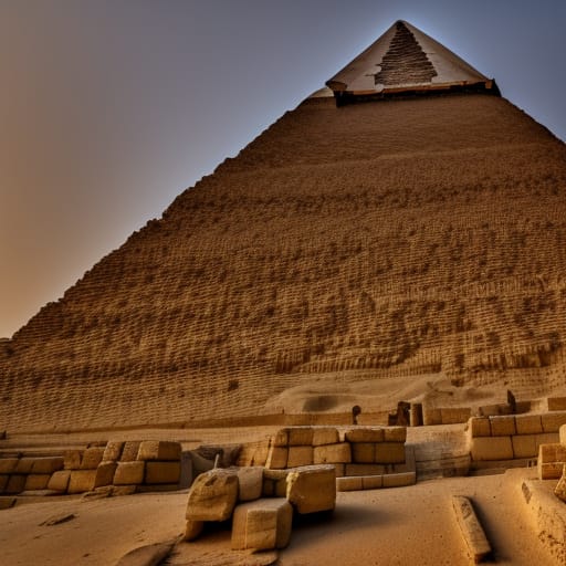 Morning Pyramid of Giza