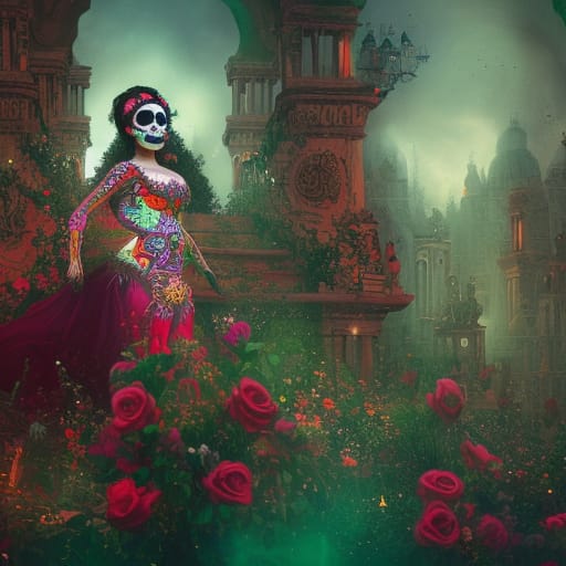 Day of The Dead Garden