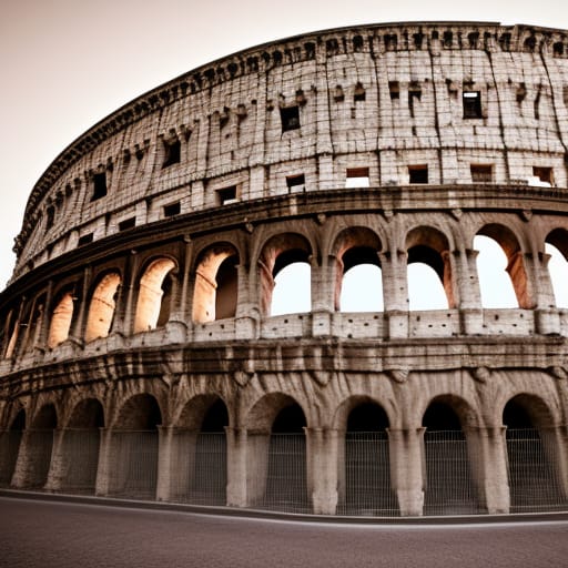 Morning at The Colosseum