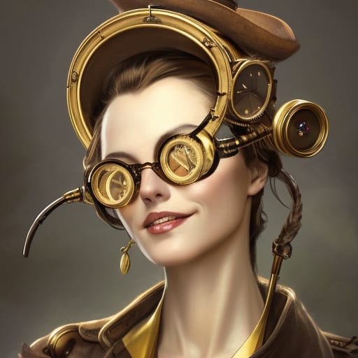 Steampunk Woman