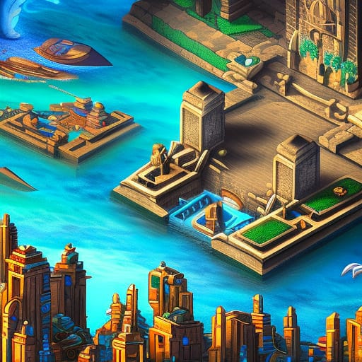 Atlantis City Scene