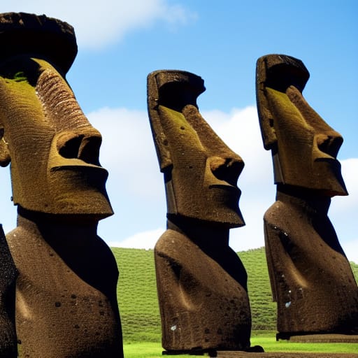 Statues of Rapa Nui