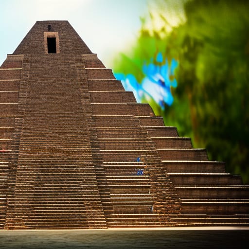 Aztec Pyramid Morning