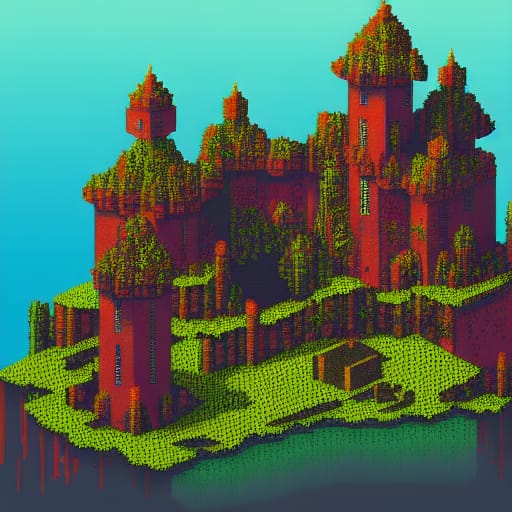 Pixel Mountains