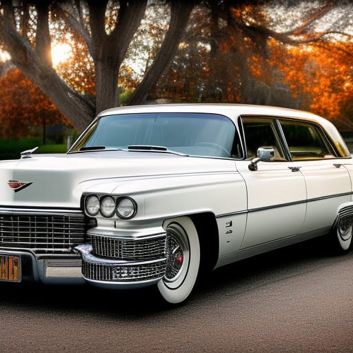 White Cadillac