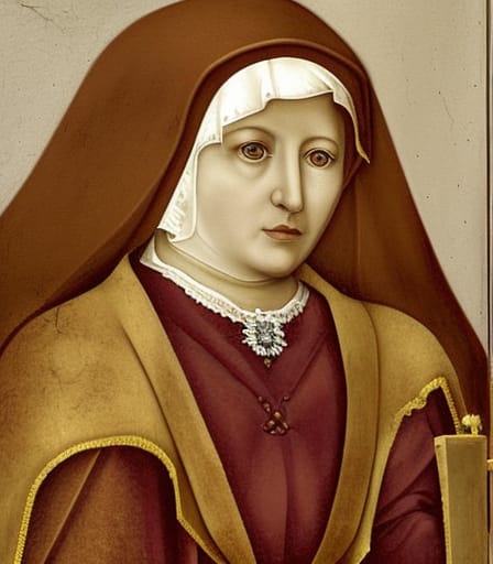 Saint Geltrude Caterina