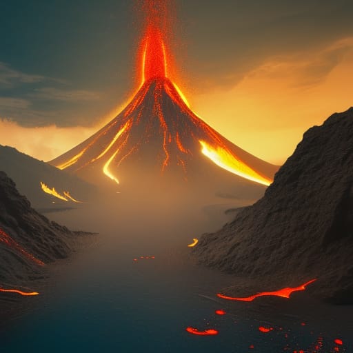 Volcano Eruption