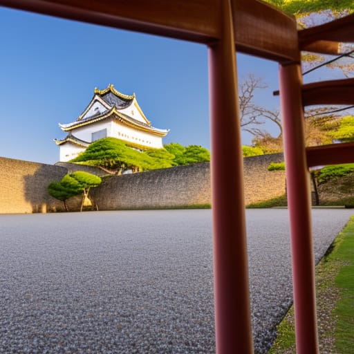 Kakegawa Castle Courtyard