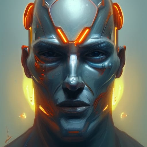 Orange Cyborg