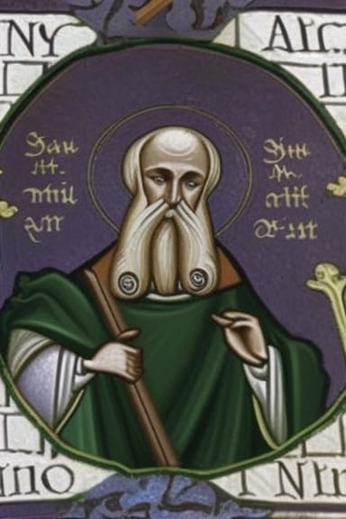 Saint Canice monastic founder