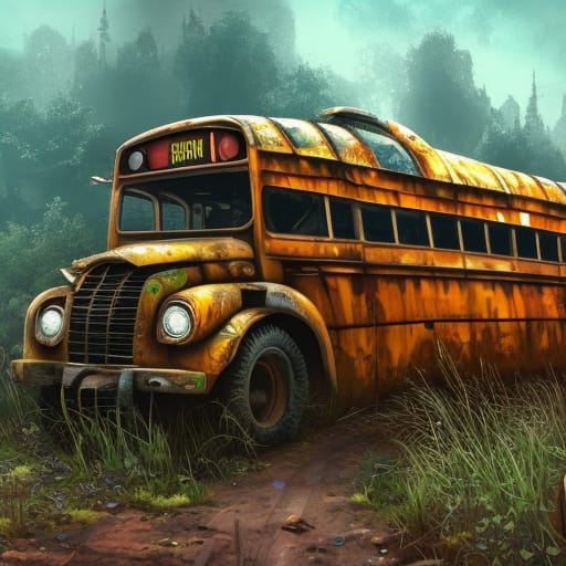 Abandoned School Bus