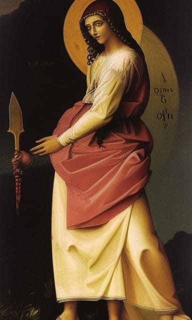 Saint Apollonia virgin martyrs