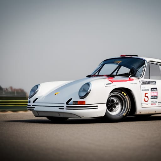 Classic Porsche Race car