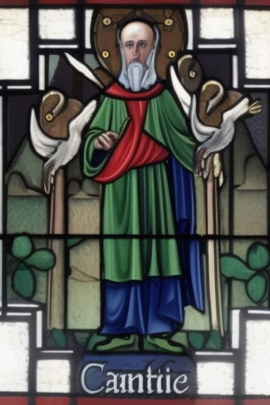 Saint Canice an Irish abbot