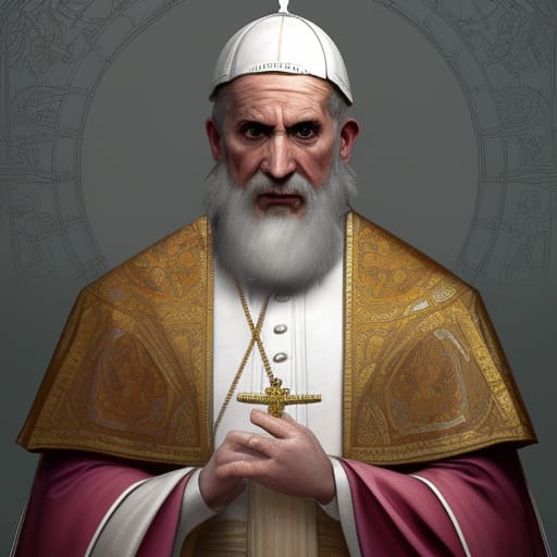 Saint Pope Sylvester