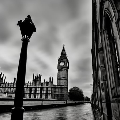 London in B&W