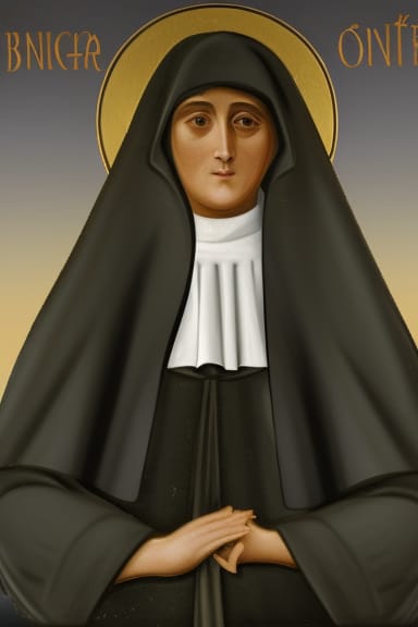 Saint María the foundress