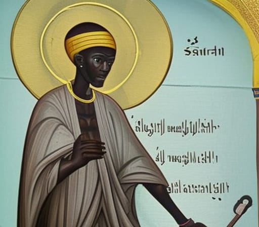 Saint Moses the strong