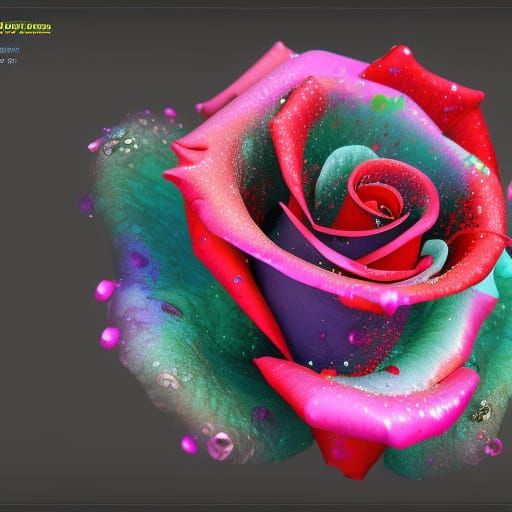 Multicolor Rose