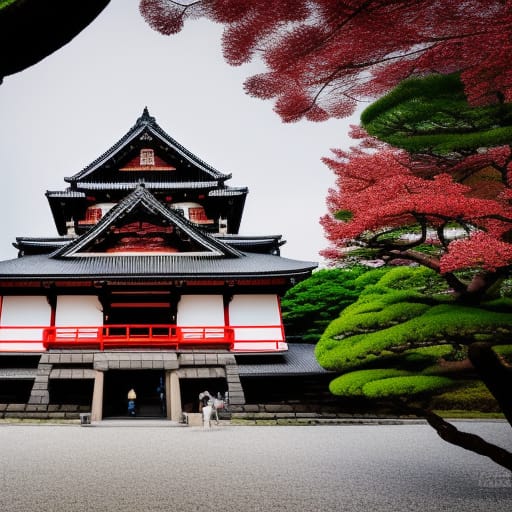 Kumamoto Castle Courtyard