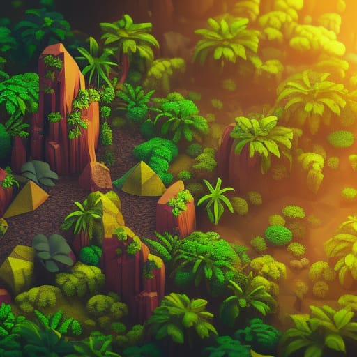 Rainforest Scene