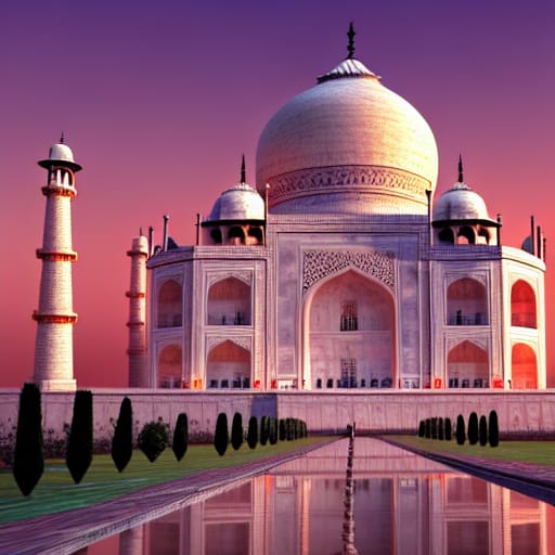 The Taj Mahal