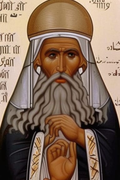 Saint Macarius Desert Fathers