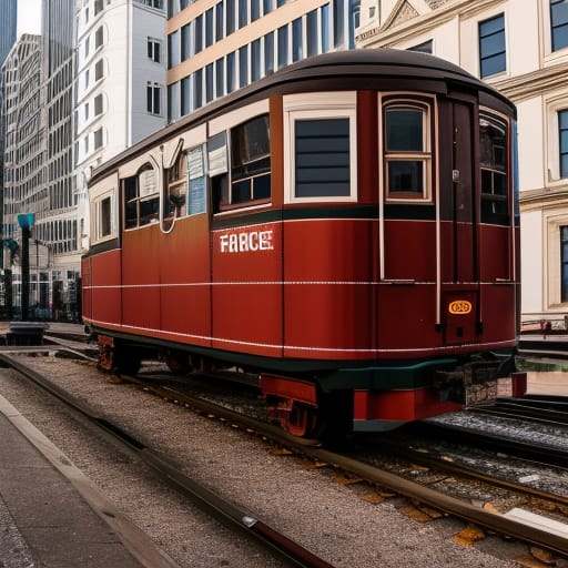 Red Trolley Car