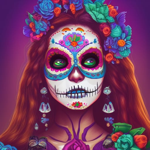 Day of The Dead Girl