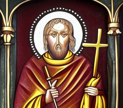 Saint Bishop Maedoc